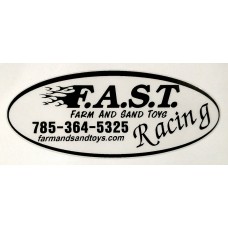 F.A.S.T. Racing Sticker Oval